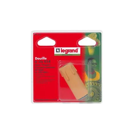 Douille Bougie E14 H65mm Résistance à La Chaleur, Connexion E14 Sécurisée - Legrand (1/3)
