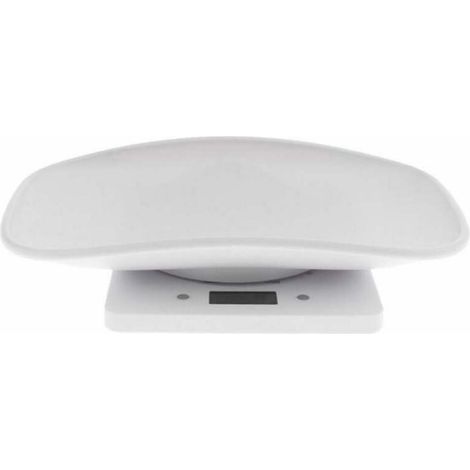 1 balance électronique, précision 1 g, capacité max 15 kg, écran LCD rétroéclairé, plateforme amovible, pour chats et chiens petits (1/5)