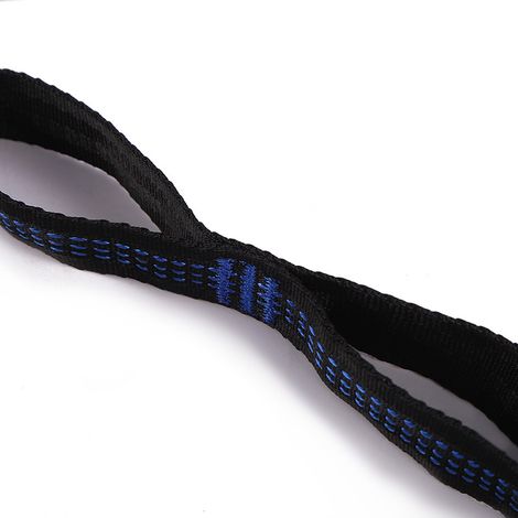Sangle de Pilates de 3 mètres de long pour hamac d'extérieur, corde d'attache pour arbre, sangle de transport haute résistance, 2 sangles, 2 boucles, 1 sac (1/5)