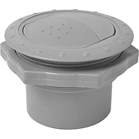 Universal A/C Ventilation de sortie d'air, Ajustable 360 °, grilles d'aération rondes pour camping-car, bus, bateau, yacht, 60mm/75mm Noir/Girs (1/5)