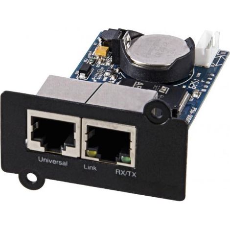 PowerWalker 10131008 accessorio per gruppi di continuitÃ  [UPS] (SNMP Card 2 - for VI R1U Series - offer IP address and web interface - Warranty: 24M) (1/4)