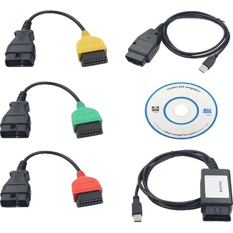 Escáner de ECU, versión completa V4.8, compatible con múltiples vehículos, adaptador completo V4.2 (1/2)