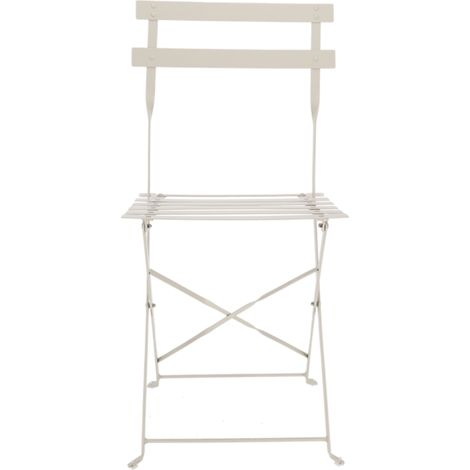Desert Dream Chaise Bistrot - Métal Gris - 40,7 x 45,9 x H 80,6 cm - Livraison gratuite (1/5)