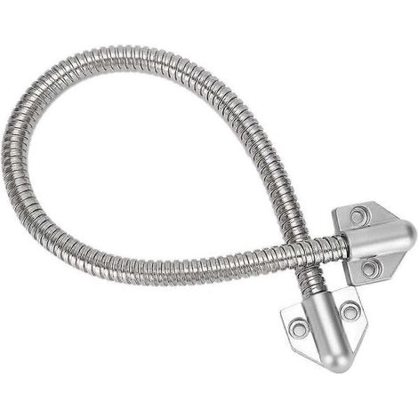 Boucle de porte avec protection de câble de porte flexible à montage en surface et manchon de montage apparent (1/5)