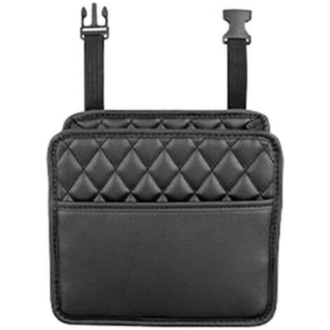Organizer per schienale del sedile auto in pelle PU, contenitore portaoggetti per sedili anteriori e posteriori, accessori per auto di grande capacità