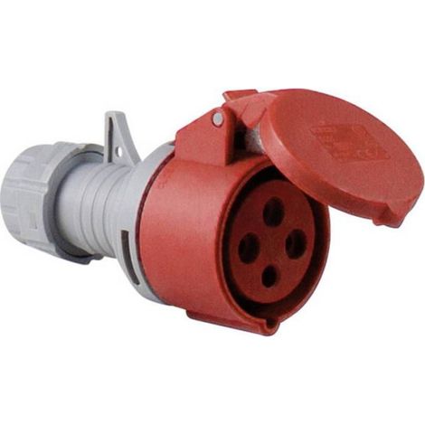 Connecteur Femelle CEE - 32 A - 4 Pôles - 400 V - Pour Raccordement Industriel - 1 Pièce