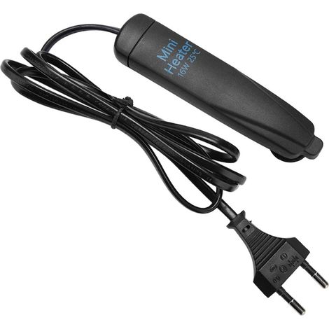 Incassable température constante Mini Chauffage Chauffage Plus Chaud Aquarium réservoir de Poisson 220 V Prise UE Petite Taille(16 W) (1/5)