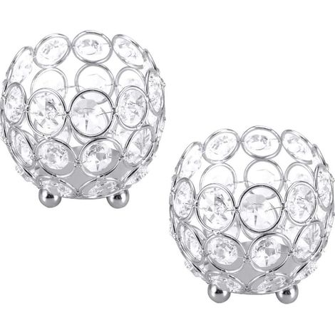 Candélabres en cristal, décorations de mariage, centres de table, vases pour dîner aux chandelles, accessoires pour la maison (1/5)