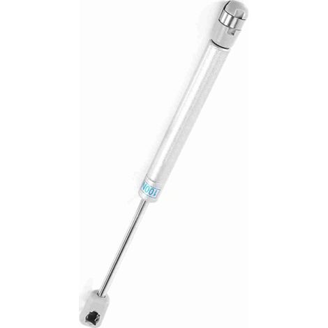 Vérin pneumatique à gaz hydraulique pour porte de placard de cuisine, support de charnière argenté (1/5)