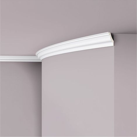 Cornice moulding NMC Z15 Flex ARSTYL Noel Marquet Flexible Moulding Decorative moulding timeless classic design white 2 m (1/4)