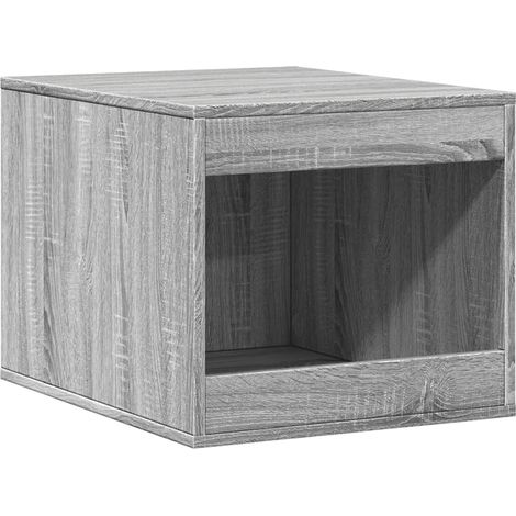 Maison Exclusive - Mueble arenero para gatos madera gris Sonoma 4