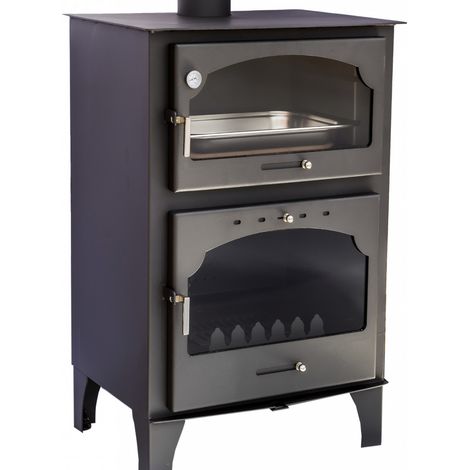JOIMA - Estufa de Leña Modelo JABALON HORNO 9 kW (1/5)