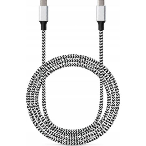 Câble USB-C vers USB-C à charge rapide 60 W Quick Charge renforcé de 1,5 m (1/5)
