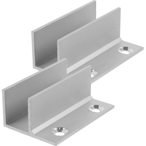 2 pièces guide de sol pour porte de grange coulissante (1/5)