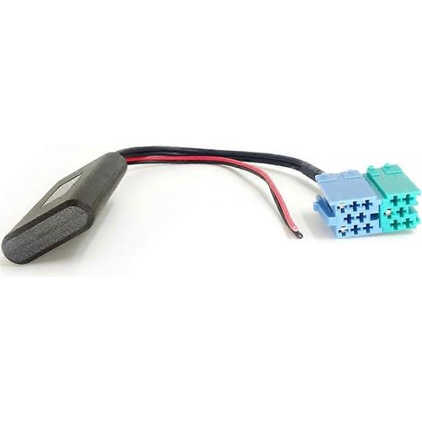 Adaptateur auxiliaire Bluetooth 5.0 pour changeur CD audio 6+8 broches de voiture-- (1/5)