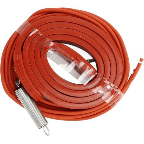Heizstreifen, 50 W, Abtau- und Frostschutzheizung für Klimaanlagenkompressoren, Kurbelgehäuse-Heizriemen, 220 V Wechselstrom, elektrischer Wasserschlauch, Heizkabel