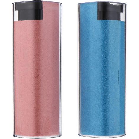 Lot de 2 sprays nettoyants pour lunettes, pour verres et écrans, pour nettoyer la poussière et les traces de doigts.-9X3CM-Pink Blue (1/3)