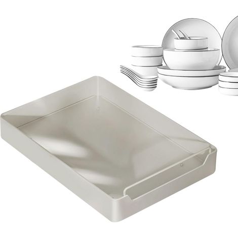 Tiroir d'armoire de cuisine extensible, organiseur placard tiroirs coulissants 20 cm, amovible stable et durable, organisateur porte coulissante - (1/5)