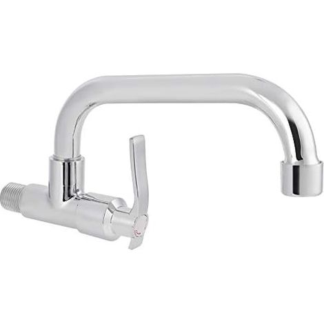 Wall-Mounted Tap Chrome-Plated Brass 360° Rotation (1/5)