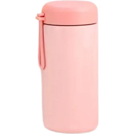 Botella de agua pequeña con cierre hermético al vacío - Rosa