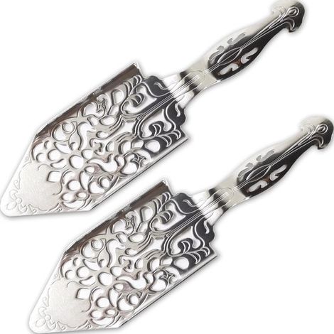 4 cucchiai da assenzio in acciaio inox, set da cocktail vintage in legno di assenzio, bicchiere tumbler, filtro per bere, cucchiaio da fontana per assenzio scavato, pipetta (1/4)