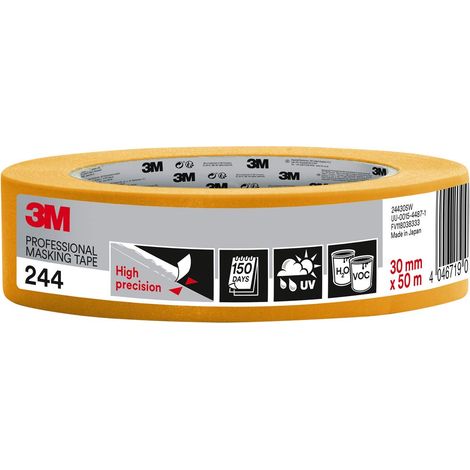 Scotch Super nastro coprente da imbianchino, 30 mm x 50 m, l' originale, qualità Profi-Plus, gold, pt24430 (1/4)