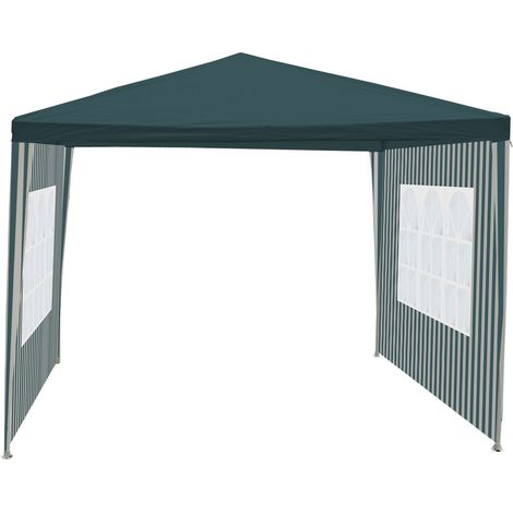 Gartenpavillon Grün 3x3m Pavillon Partyzelt Gartenzelt Zelt wasserabweisend