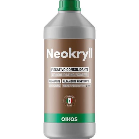 Fissativo acrilico Oikos Neokryll lt. 1
