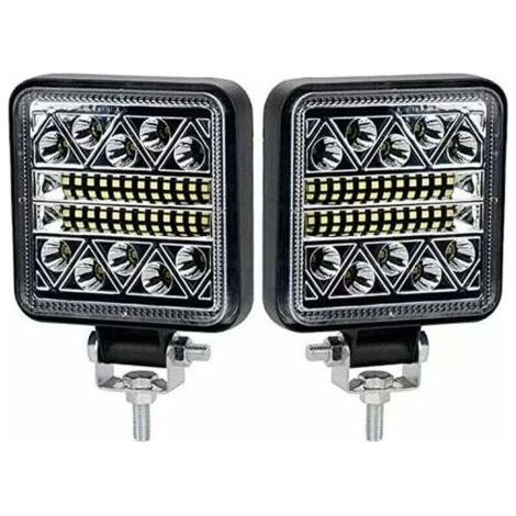 BR-Vie 102W Phare de Travail à LED 10200LM Feux de Recul Led 12v, Phare Led Projecteurs pour voiture, tracteur bateau, 12-24v camion, 2 pcs (1/5)