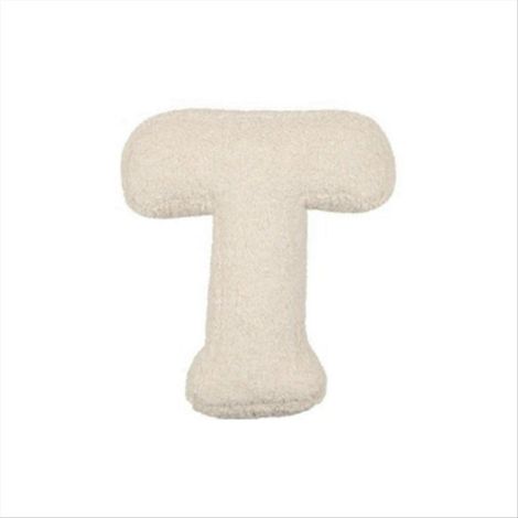 Coussin Décoratif Lettre Alphabet pour Canapé, Housse Amovible en Lin, Taille Unique, Cadeau Original pour Salon et Chambre (1/5)