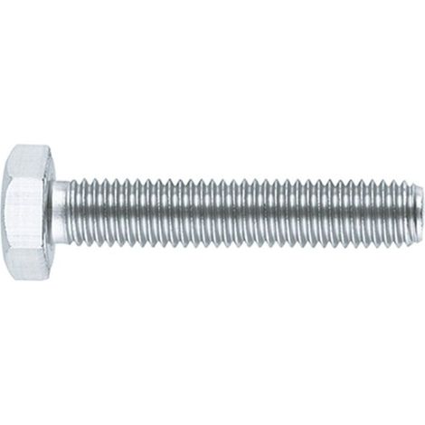 Boite de 100 vis 8x80mm zinc din 933 am