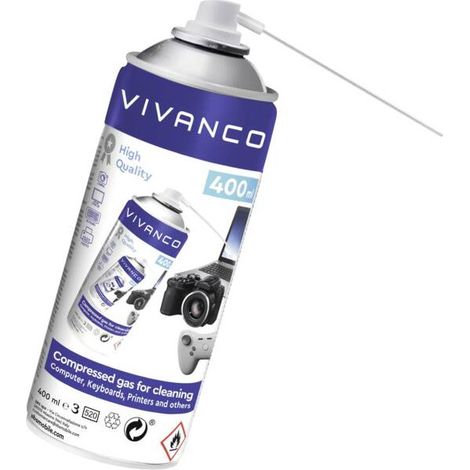 Vivanco VNSPRAYDUST400ML limpiador de aire comprimido 400 ml (1/2)