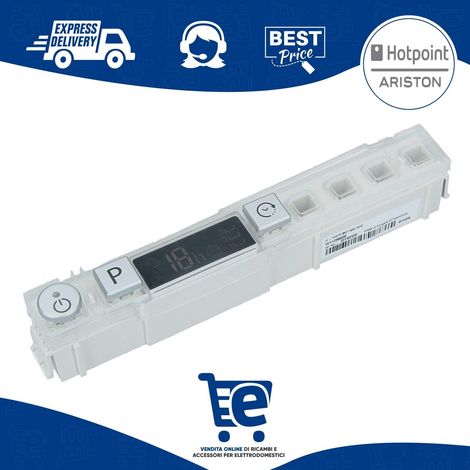 Scheda Display Led Digitale Comandi Lavastoviglie Whirlpool Ariston C00545855 (1/4)