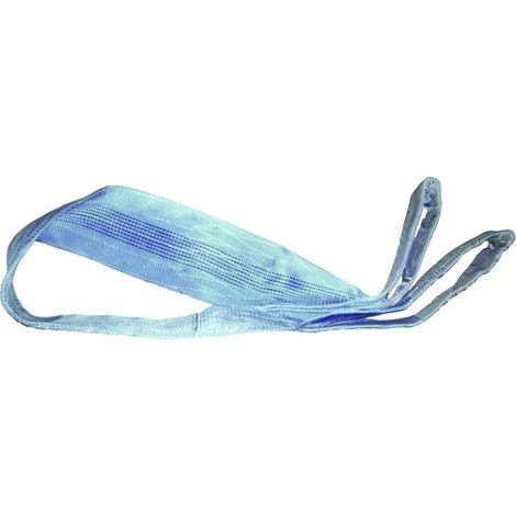 [GEBRAUCHT] B-Ware Target Hebeband Bandschlinge Ladungssicherung Polyester Blau 8 T 8 M Schlaufe