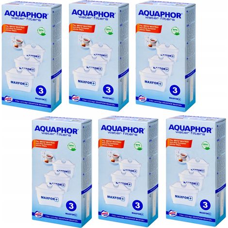 Aquaphor Maxfor+ Filterkartusche 18 Stück. (1/5)
