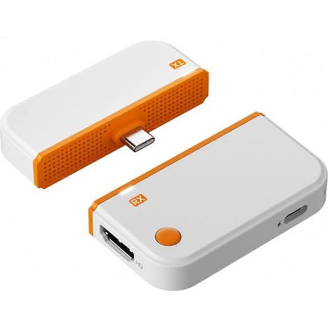 Émetteur-récepteur vidéo sans fil USB-C 50 m, adaptateur d'extension HDMI compatible avec PC, téléphone et moniteur TV (1/5)