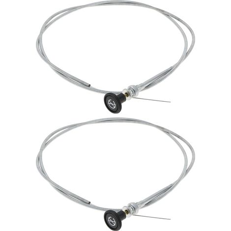 Rotary Starter Cables, 63 in Inner Sheath, 60 in Inner Diameter, Part Number 237 703971 for Lawn Mowers, Motorcycles, Small Engines (1/5)