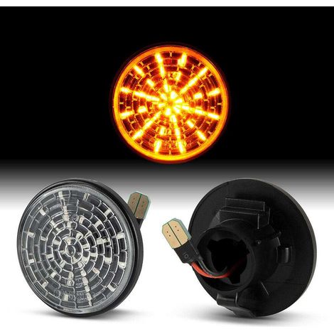 KIT 2 INDICATORI DI DIREZIONE LATERALI A LED COMPATIBILE CON Mazda MX-5 , VETRO TRASPARENTE (1/5)