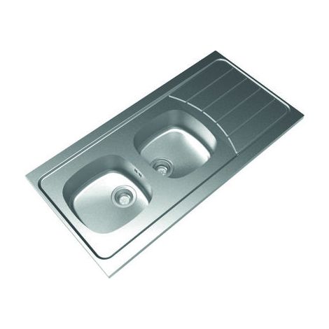 EVIER INOX POSER ISEO 1200X600 MODERNA (1/2)