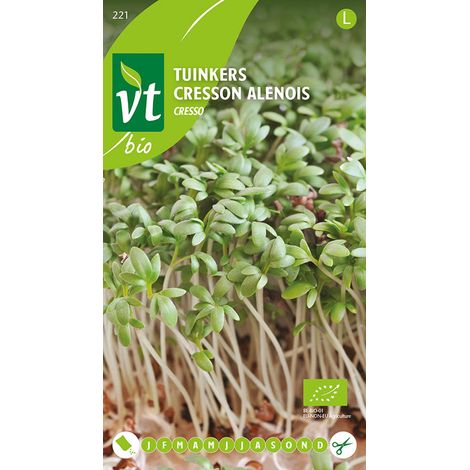 Bio Cresson Alenois Cresso - Ca. 15 gr (Livraison Gratuite) (1/2)