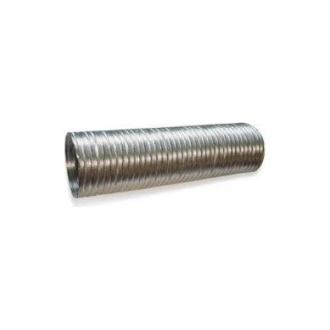 Gaine Alu - Diamètre 125 mm - Longueur 3 m - Pour Hotte Cuisine - 1 Pièce