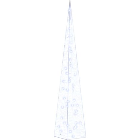 Cône lumineux décoratif à LED Acrylique Bleu 90 cm (1/5)