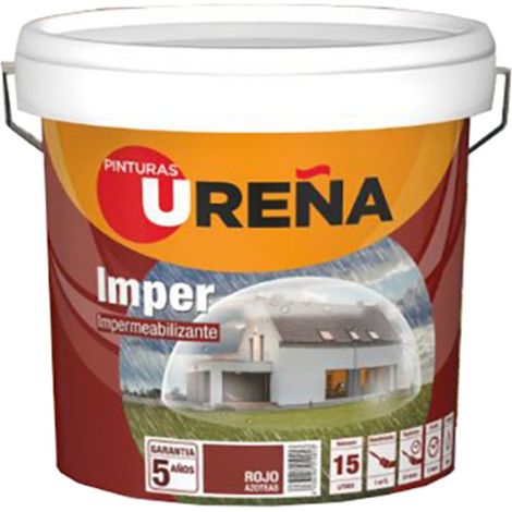 Lattina da 1 kg di impermeabilizzante anti-perdita per tetti in ureña bianca