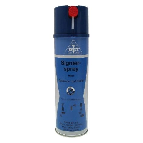 Signierspray blau 500 ml