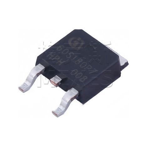 IPD60R180P7S, TO-252-3 package, IC chip nomenclature, electronic components, chip, electronic components, 5 units, packaged and shipped.