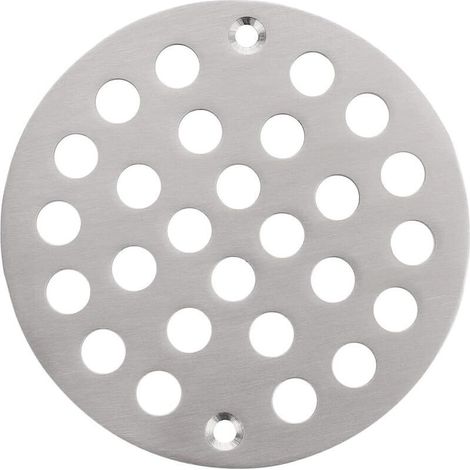 CSPARKV （10×10×0.2cm）Couvercle de Drain de Remplacement de la crépine de Douche à vis de 4 Pouces, crépine de Plancher
