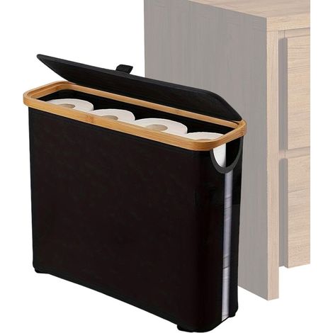 Organisateur de papier toilette, pliable autoportant (1/5)