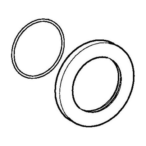 Hansa Rosette 59913729 Durchmesser 75mm Chrom