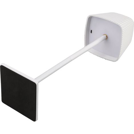 Kabellose Tischleuchte, 3 Farben, stufenlos dimmbar, 4000 mAh, dekorativ, wiederaufladbar, für Schlafzimmer, Büro, Café, Weiß (1/5)