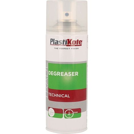 PlastiKote Trade Degreaser Spray 400ml – Powerful Cleaning Solution for Automotive and Industrial Use